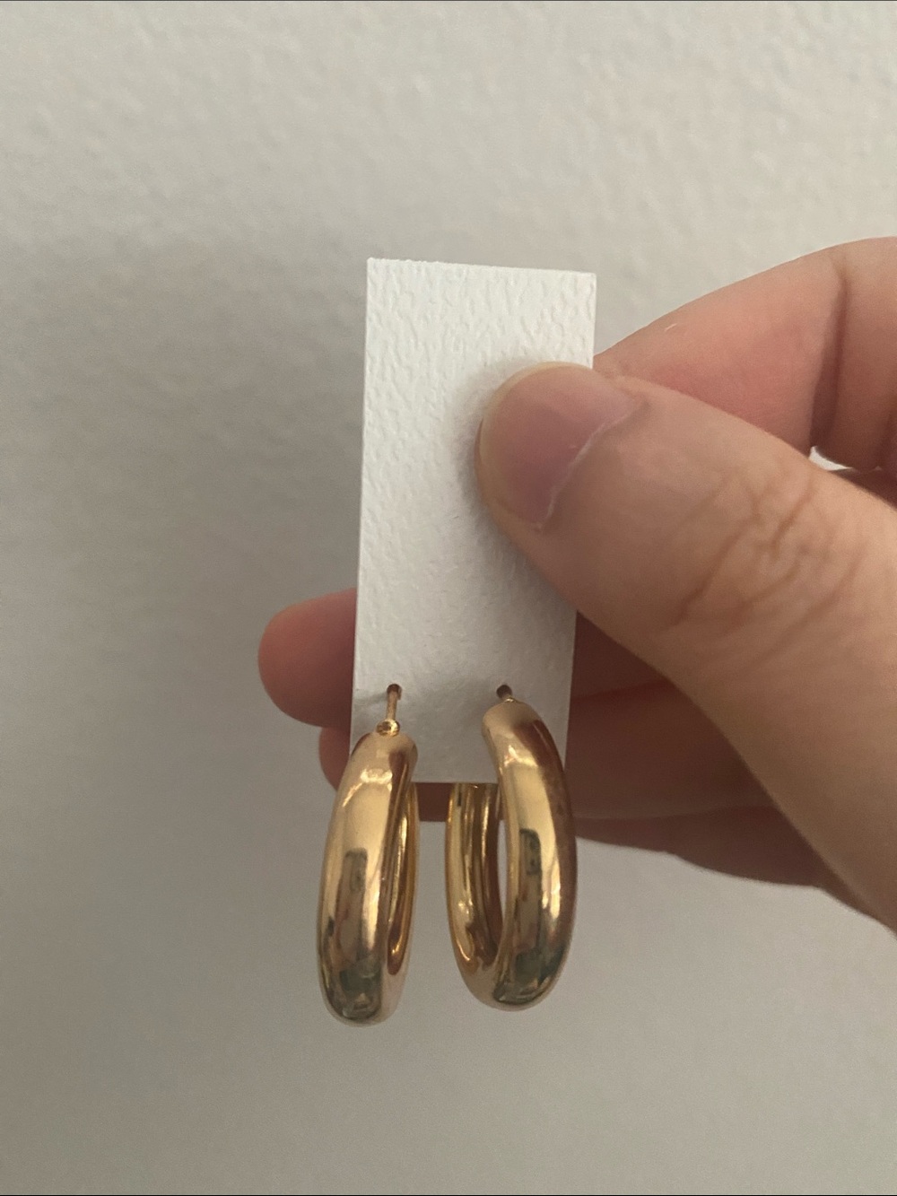 Gold Hoop Earrings - Classic Women Jewelry